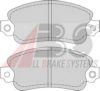 A.B.S. 36103/1 Brake Pad Set, disc brake